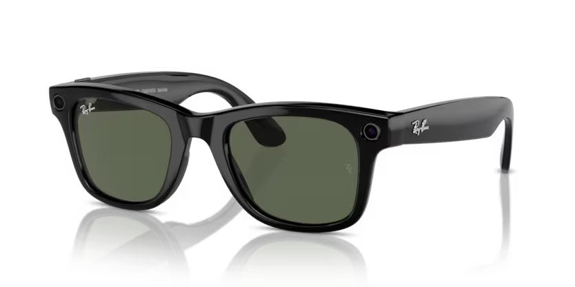 Ray-Ban Meta G1 Wayfarer (smart glasses) - Black, G15 Green