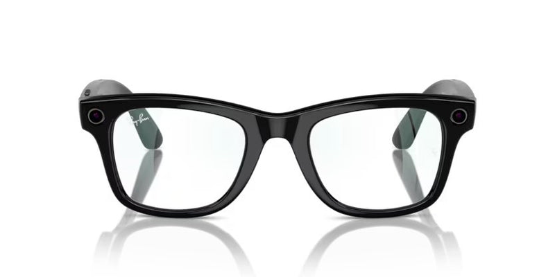 Ray-Ban Meta Wayfarer (smart glasses) - Black/Clear