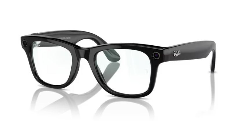 Ray-Ban Meta Wayfarer (smart glasses) - Black/Clear