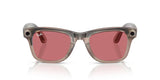 Ray-Ban Meta Wayfarer (smart glasses) - Warm Stone/Watermelon Red Photochromic