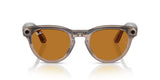 Ray-Ban Meta Headliner (smart glasses) - Warm Stone/Clear Saffron yellow Photochromic