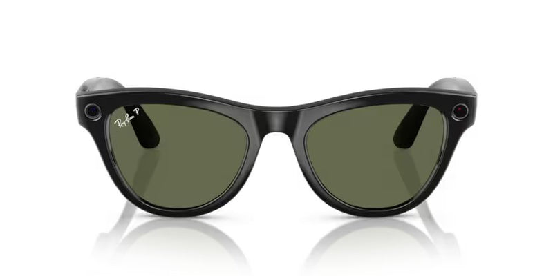 Ray-Ban Meta Skylar (smart glasses) - Black/Green Polarized