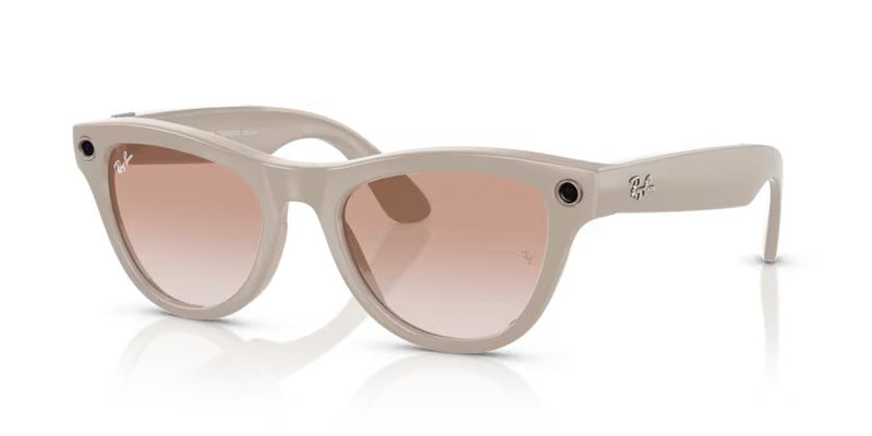 Ray-Ban Meta Skylar (smart glasses) - Cinnamon Pink