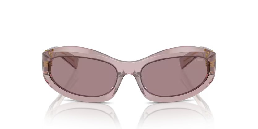 Miu Miu 0MU 14ZS - Mauve trasparent