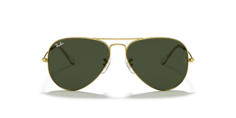 Ray-Ban Aviator large metal - Gold, Green classic