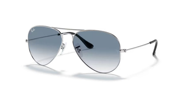 Ray-Ban Aviator Classic - Silver, light blue gradient