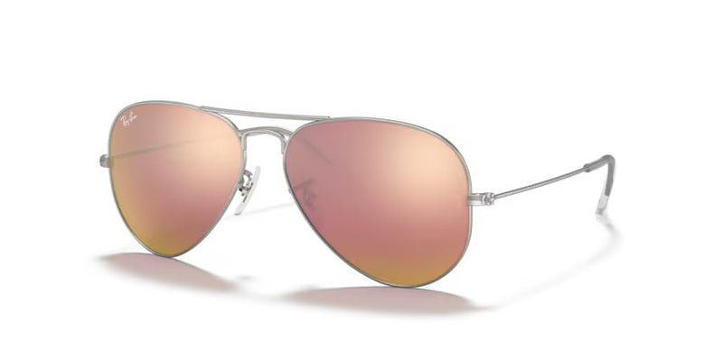 Ray-Ban Aviator Classic - Silver, Copper flash