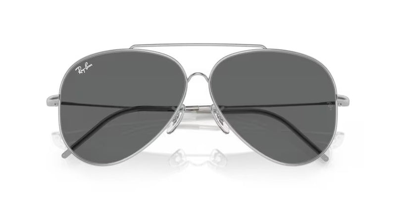 Ray-Ban Aviator Reverse - Silver, Dark grey