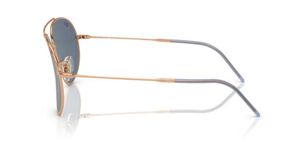 Ray-Ban Aviator Reverse - Rose gold, Blue