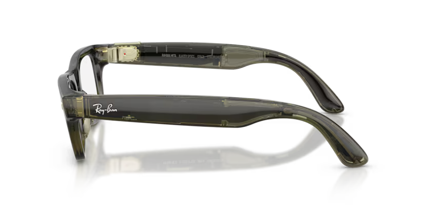 Ray-Ban Meta G2 BlayzerOptics (smart glasses) - Transparent dark olive
