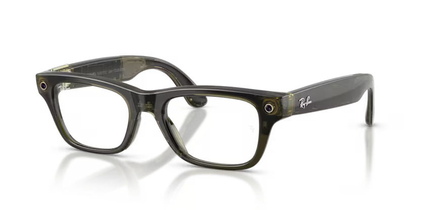 Ray-Ban Meta G2 BlayzerOptics (smart glasses) - Transparent dark olive