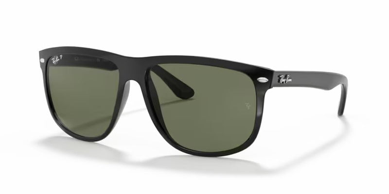 Ray-Ban Boyfriend - Black, Dark green