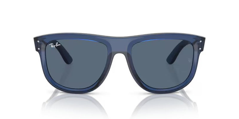 Ray-Ban Boyfriend Reverse - Transparent navy blue, Blue