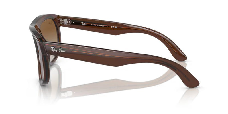 Ray-Ban Boyfriend Reverse - Transparent brown, Brown