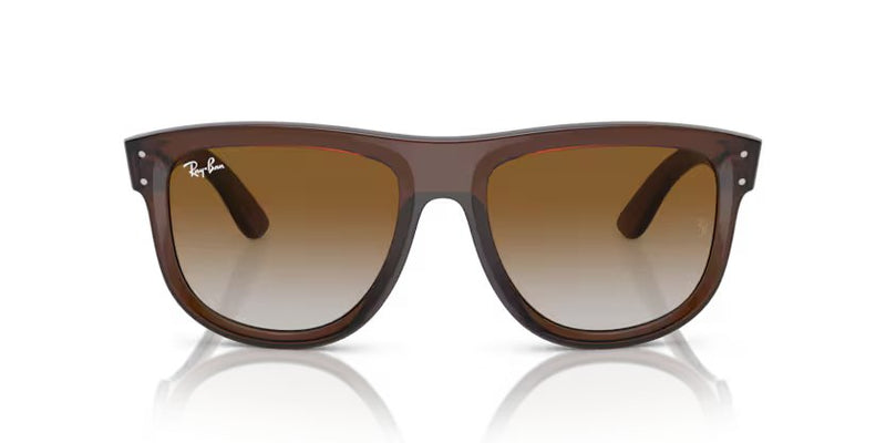 Ray-Ban Boyfriend Reverse - Transparent brown, Brown