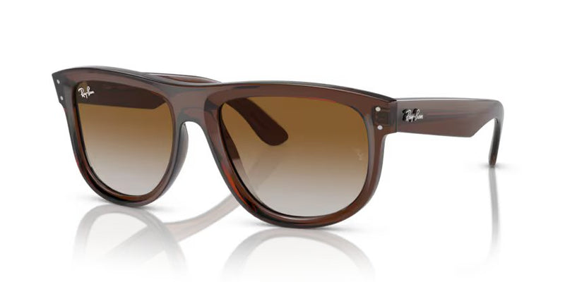 Ray-Ban Boyfriend Reverse - Transparent brown, Brown