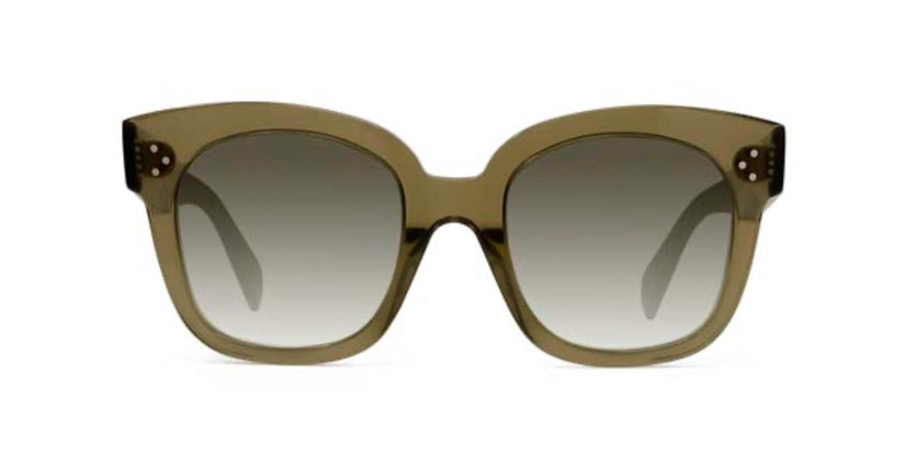 Celine CL4002UN - Acetate Shiny Opaline Khaki Brown