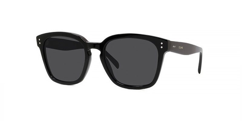 Celine CL40152I - Shiny Black, Smoke Polarized