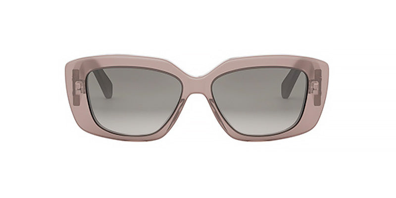 Celine CL40216U - Shiny Opaline Pink, Gradient Smoke Organic