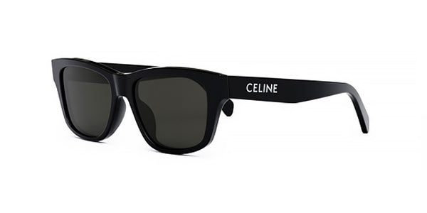 Celine CL40249U - Shiny Black, Smoke Organic