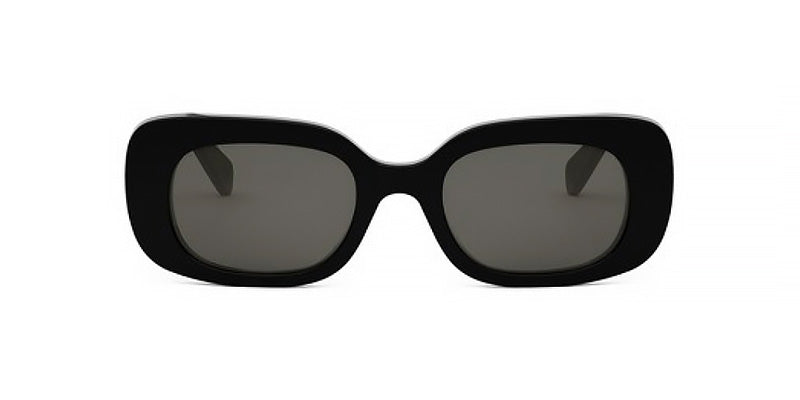 Celine CL40287U - Shiny Black, Smoke Organic