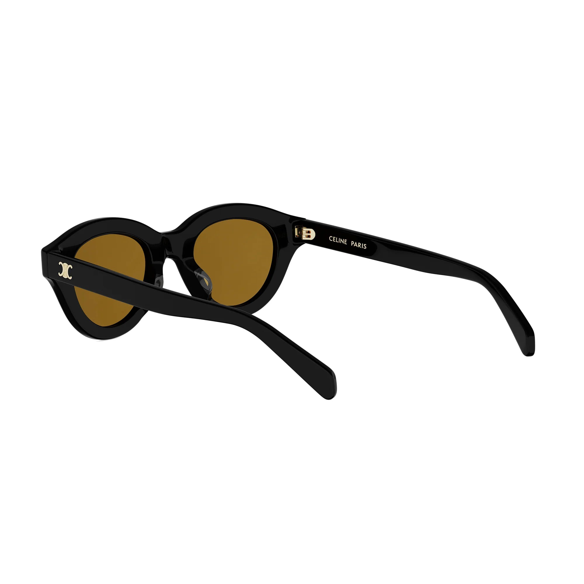 Celine CL40338U - Shiny Black with Brown Normal lenses