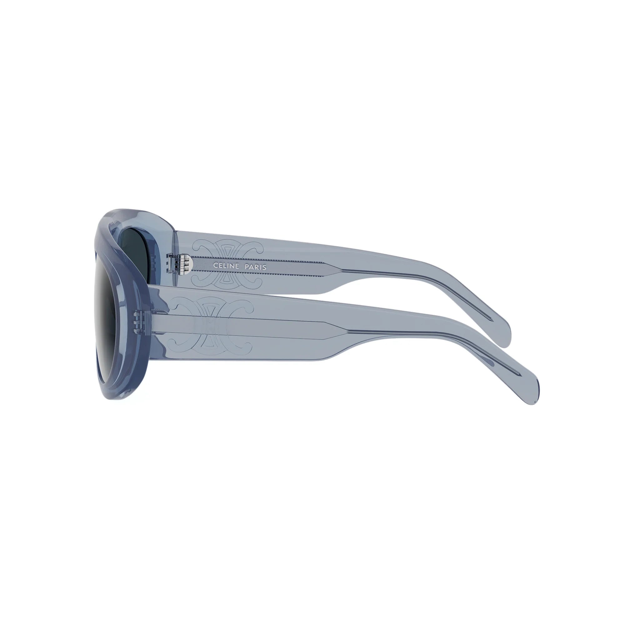 Celine CL40340U - Shiny Blue with Grey Gradient lenses