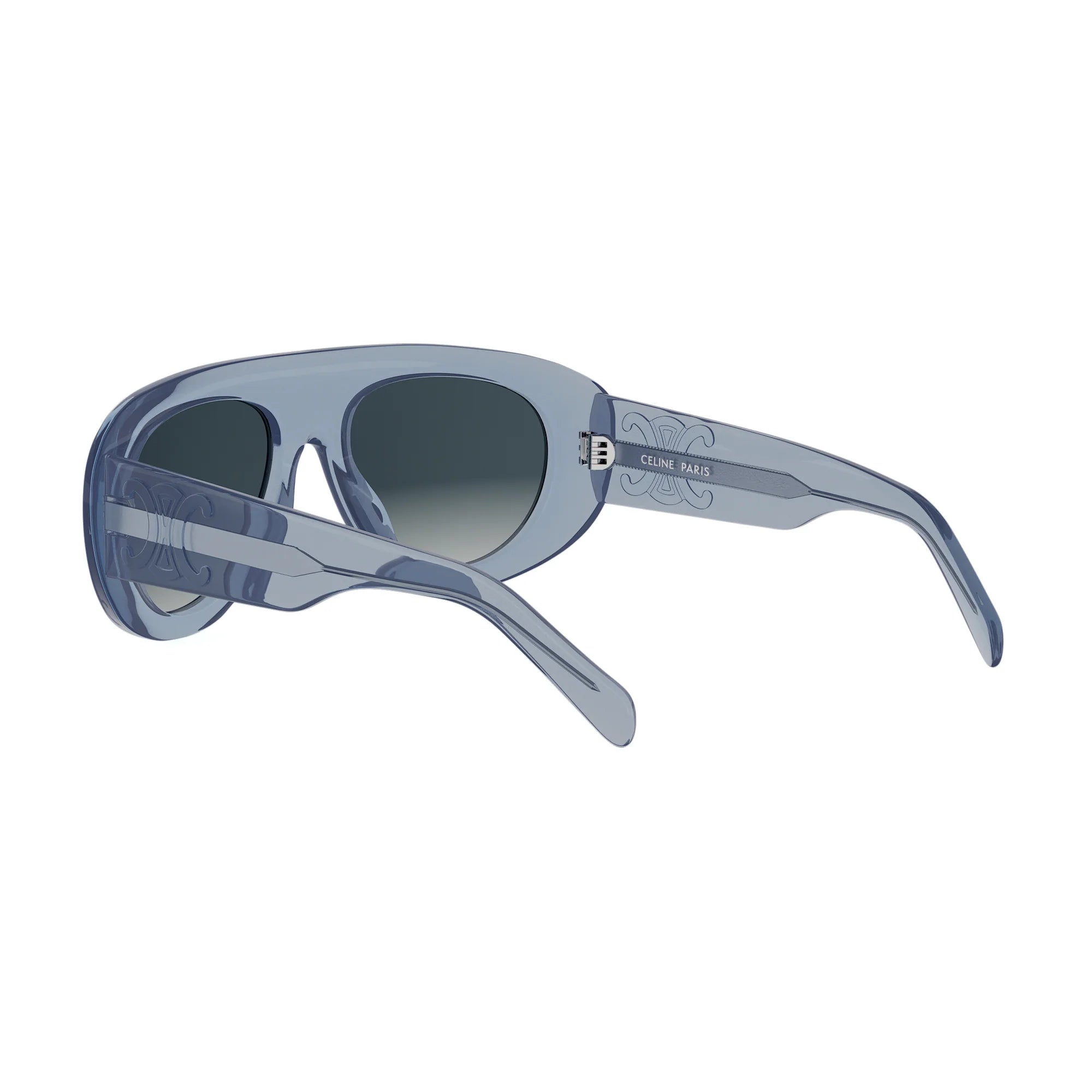 Celine CL40340U - Shiny Blue with Grey Gradient lenses