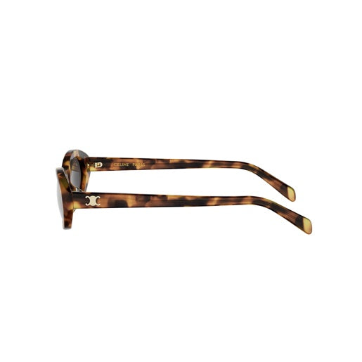 Celine CL40353U - Shiny Havana,  Lenses Smoke Organic