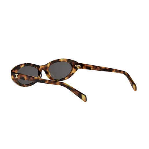 Celine CL40353U - Shiny Havana,  Lenses Smoke Organic