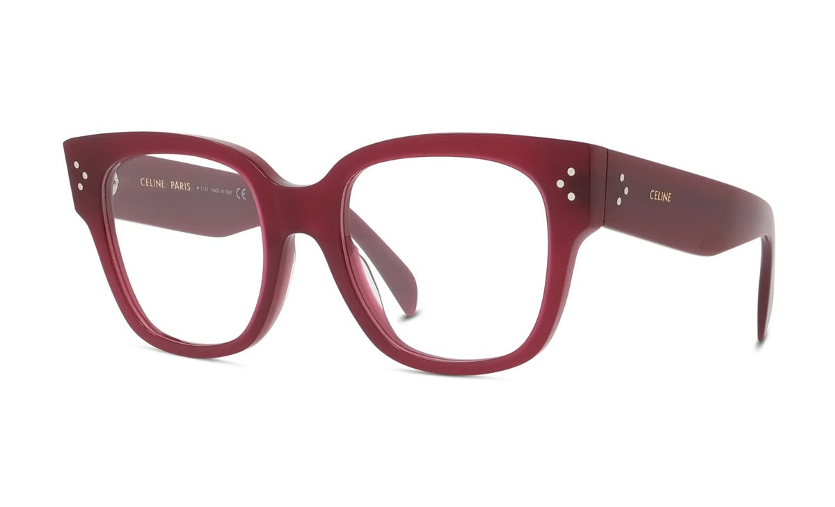 Celine CL50066I brillestel - Shiny Milky burgundy