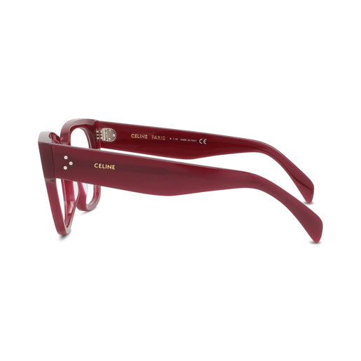 Celine CL50066I brillestel - Shiny Milky burgundy