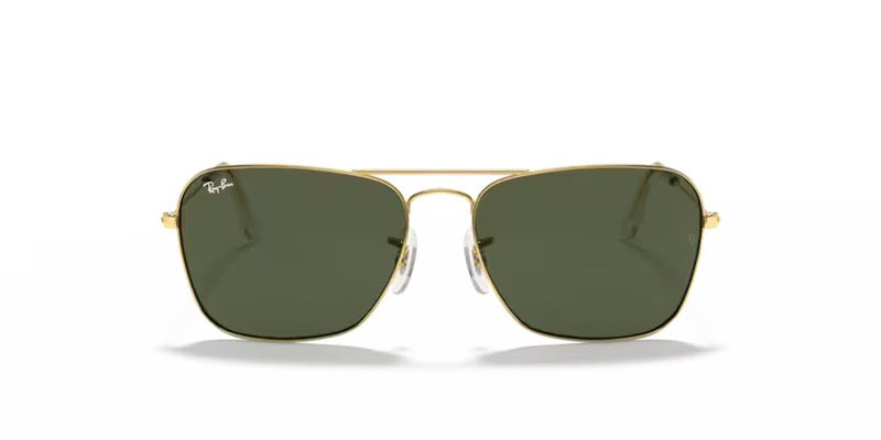 Ray-Ban Caravan - Arista gold, G-15 green