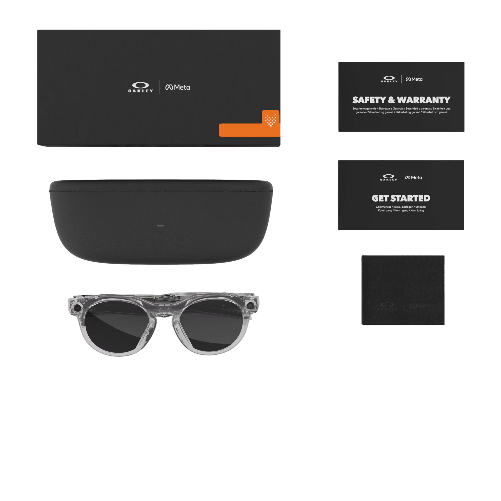 Oakley Meta HSTN - Clear, Transitions grey