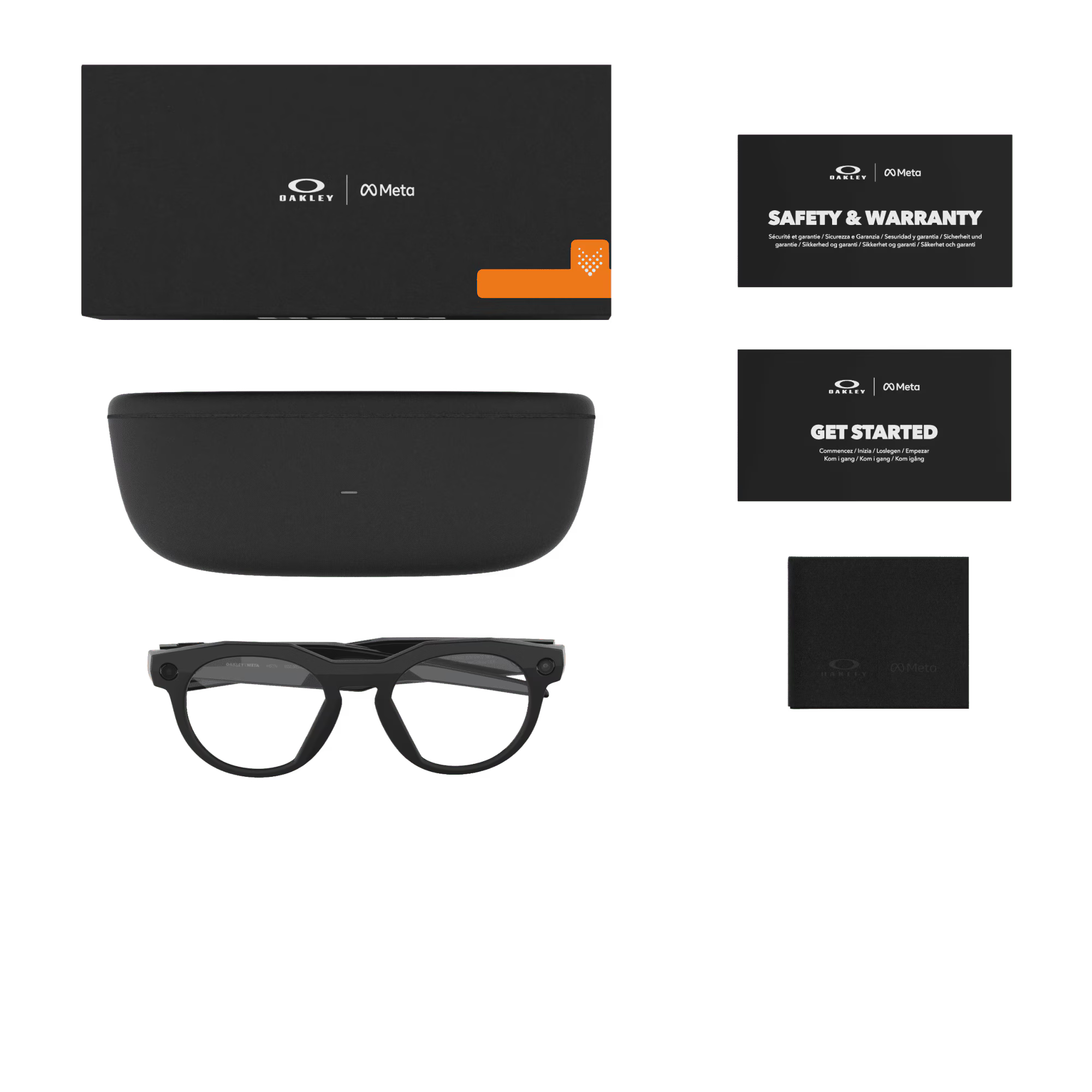 Oakley Meta HSTN - Black, Clear