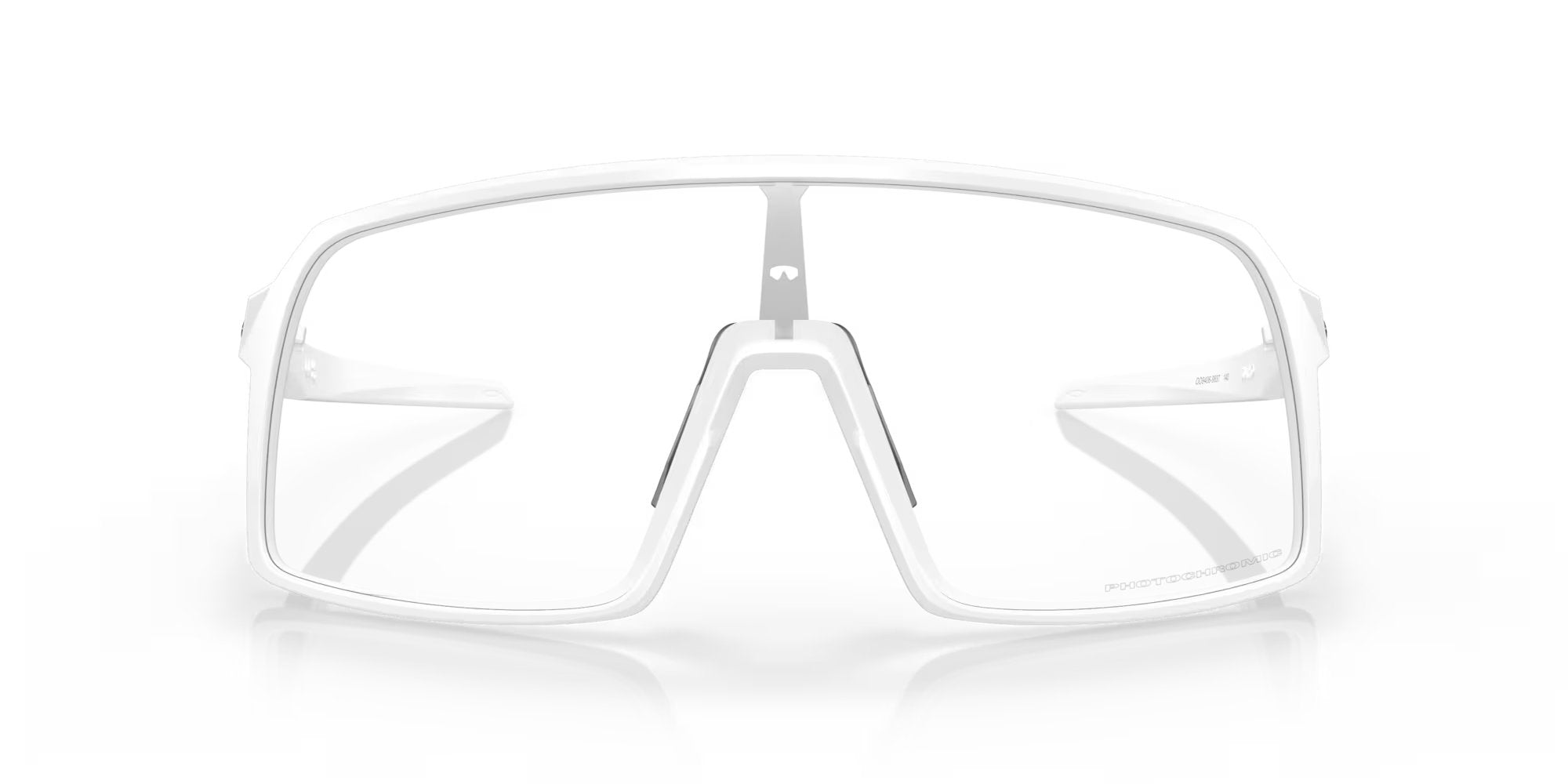 Oakley Sutro - Matte White, Clear To Black Iridium Photochromic