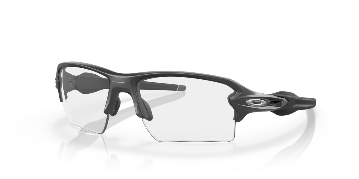 Oakley Flak® 2.0 XL - Steel, Clear To Black Iridium Photochromic
