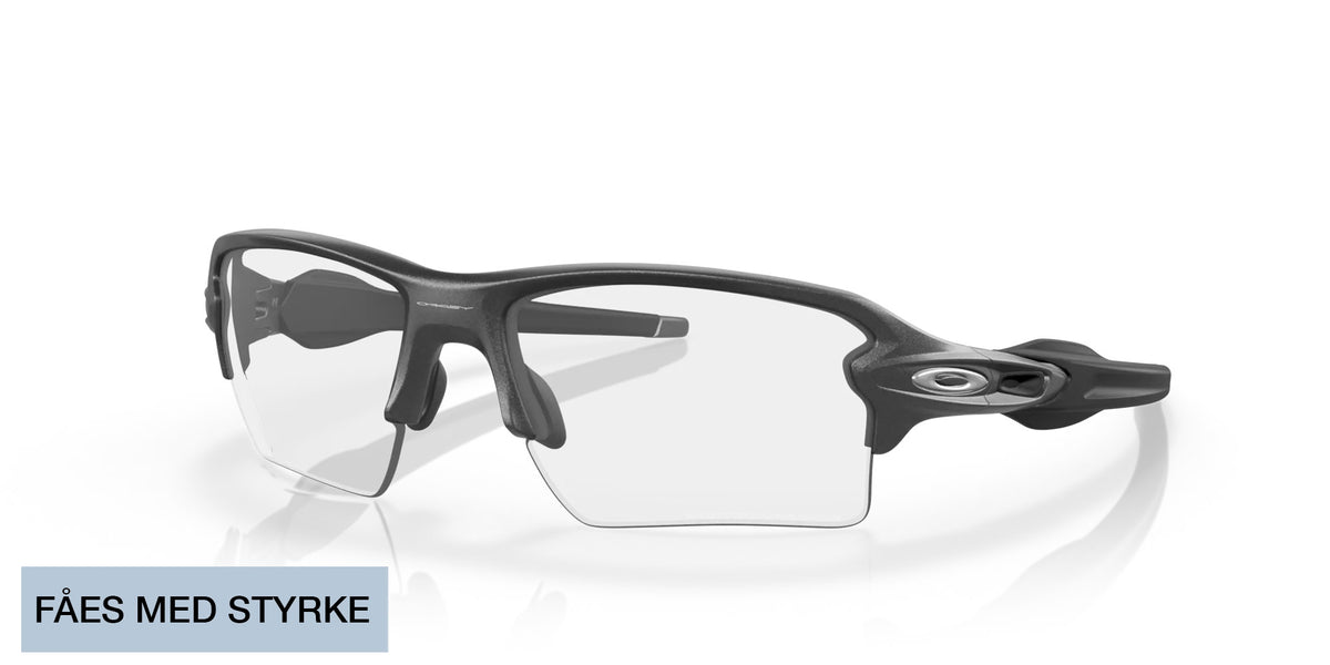 Oakley Flak® 2.0 XL - Steel, Clear To Black Iridium Photochromic