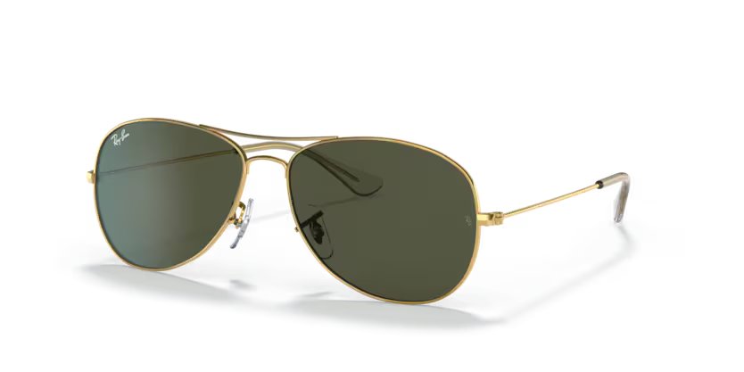 Ray-Ban Cockpit - Arista Gold, G-15 green
