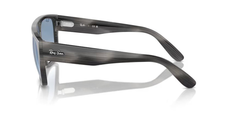 Ray-Ban Drifter - Striped grey, Clear & blue