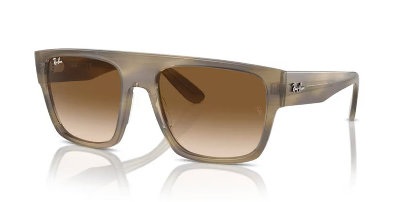 Ray-Ban Drifter - Striped green, Clear & brown