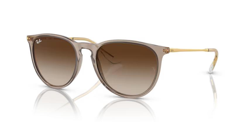 Ray-Ban Erika - Transparent light brown, Brown