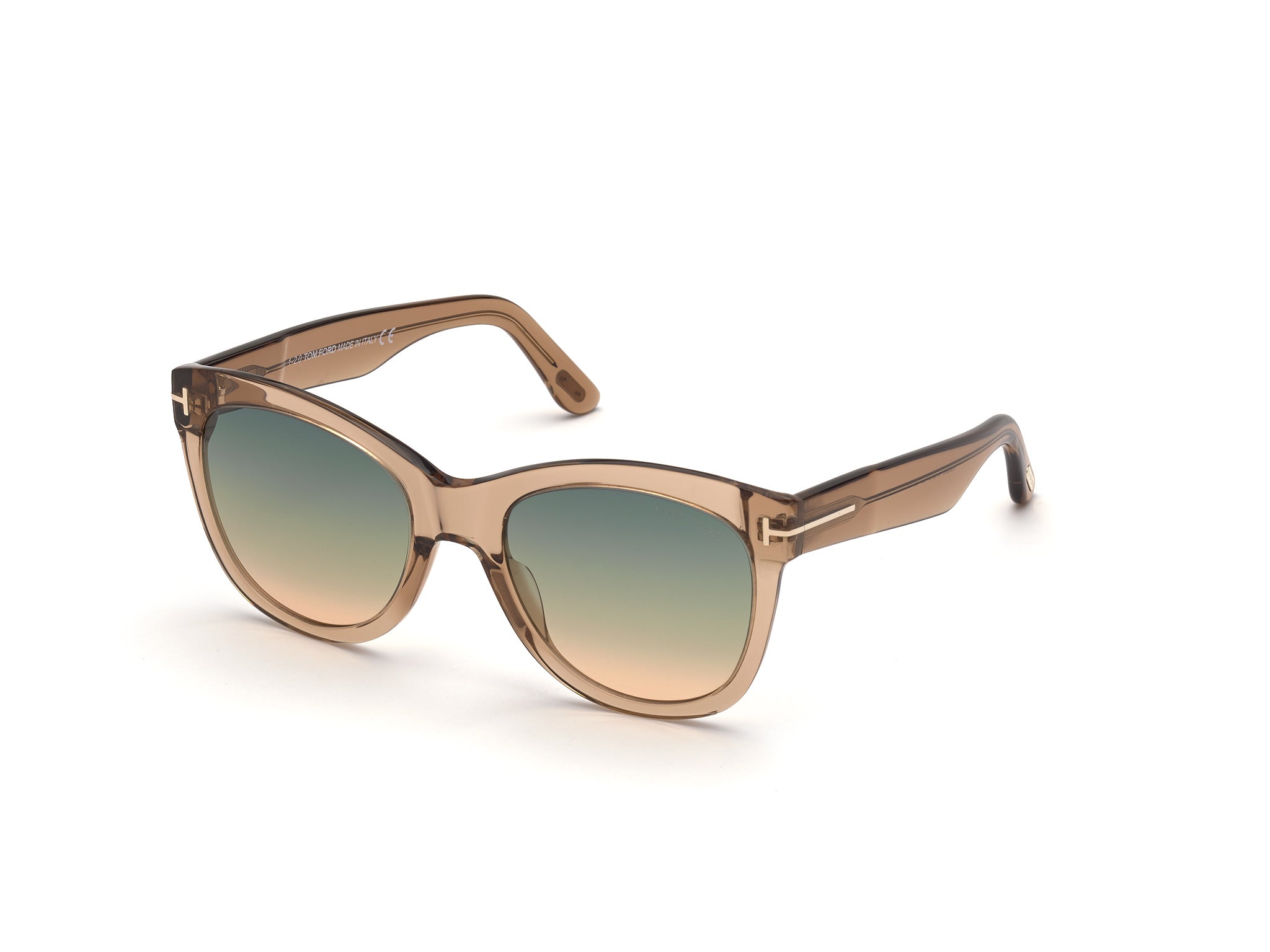 Tom Ford Wallace FT0870 - Shiny Light Brown