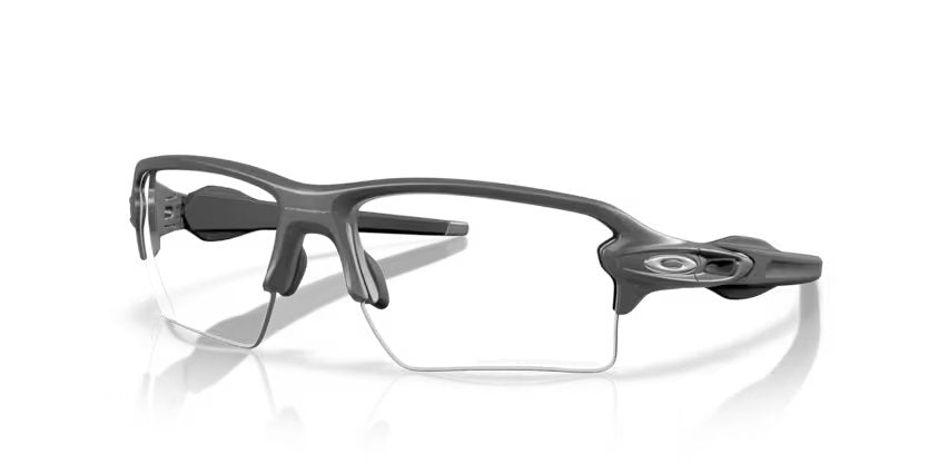 Oakley Flak 2.0 xxl - Steel, Clear to black iridium photochromic