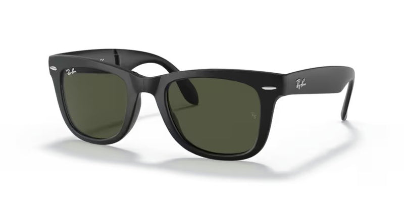 Ray-Ban Folding wayfarer - Black, G-15 green