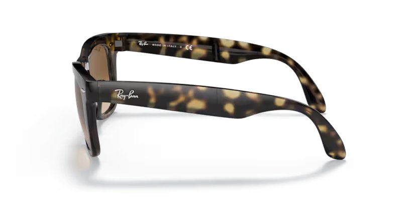 Ray-Ban Folding wayfarer - Light havana, Light brown gradient