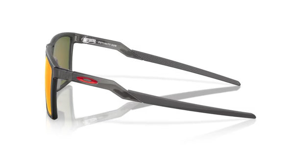 Oakley Futurity sun - Satin grey smoke, Prizm ruby polarized