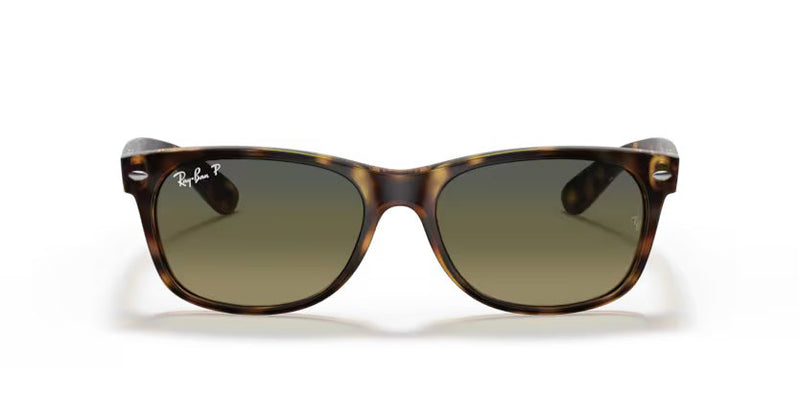 Ray-Ban New Wayfarer - Havana, Blue/Green polarized