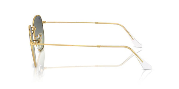 Ray-Ban Hexagonal - Arista gold, Green vintage