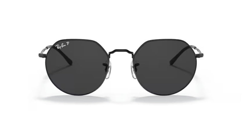 Ray-Ban Jack - Black, Black polarized